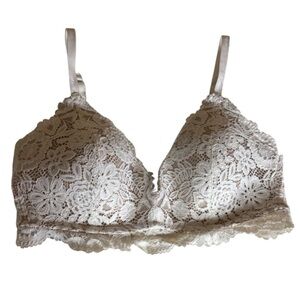 Aerie padded lace bralette Size 36C